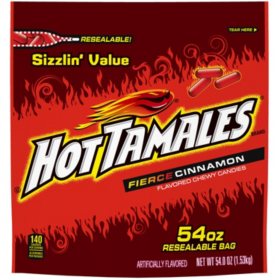 Hot Tamales, Fierce Cinnamon 54 oz.
