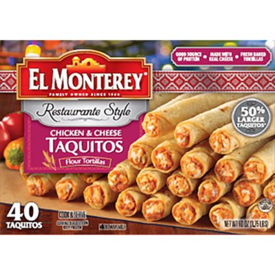 El Monterey Chimichangas - 18/5 oz. ct. - Sam's Club