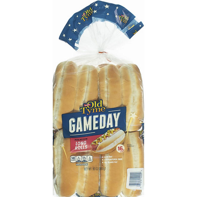 Old Tyme GameDay Long Rolls (30 oz., 16 ct.)