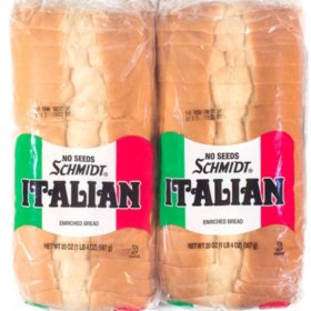 Schmidt Italian Bread 40 oz., 2 pk.