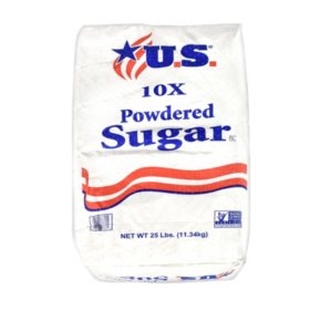 U.S. Powdered Sugar (25 lbs.)
