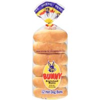 Bunny Enriched Hot Dog Buns (18oz)