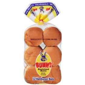 Bunny Hamburger Buns 20 oz.