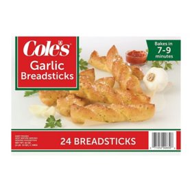 Cole's Garlic Twisted Breadsticks 24 ct.