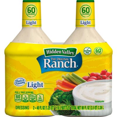 Hidden Valley Original Ranch Salad Dressing & Topping - Gluten Free - 8 fl  oz