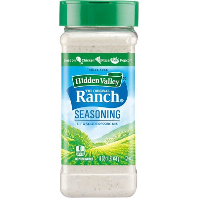 Hidden Valley Original Ranch Salad Dressing and Seasoning Mix, 16 oz ...