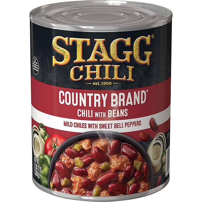 Stagg Country Brand Chili with Beans 108 oz.