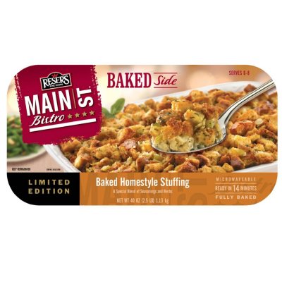 Main St. Bistro Baked Homestyle Stuffing (2.5 lb.) - Sam's Club