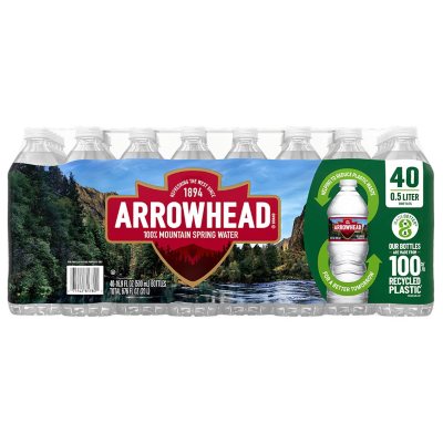 Arrowhead 100% Mountain Spring Water (16.9 fl. oz., 40 pk