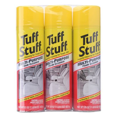 Tuff Stuff Multi-Purpose Foam Cleaner (3 pk., 22 oz. ea.) - Sam's Club