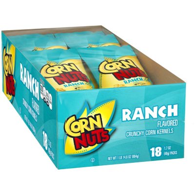 Corn Nuts Ranch Crunchy Corn Kernels (1.7 oz., 18 pk.) - Sam's Club