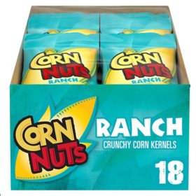 Corn Nuts Ranch Crunchy Corn Kernels 1.7 oz., 18 pk.