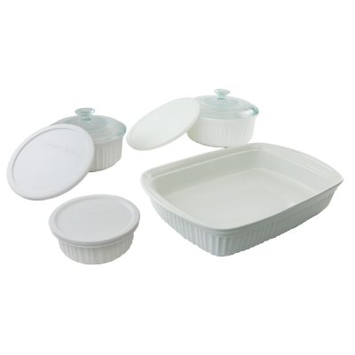 CorningWare French White Oblong Baking Dish Set