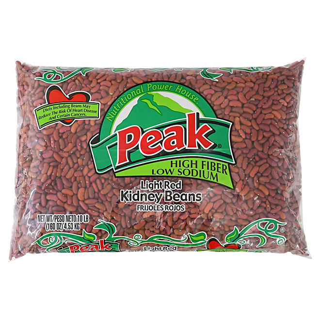 Peak Light Red Kidney Beans 10 lb.