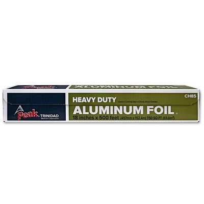 Peak 18 Heavy Duty Foodservice Aluminum Foil (750 Square Foot)