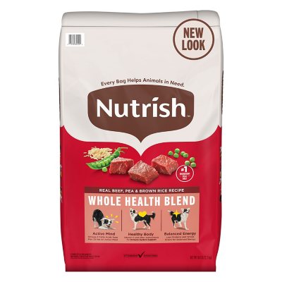 Rachael Ray Nutrish Dry Dog Food, Real Beef, Pea & Brown Rice Recipe, 50 lbs.