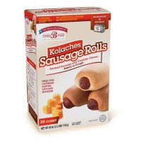 Double B Foods Kolaches Sausage Rolls with Cheese, Frozen (20 ct.)