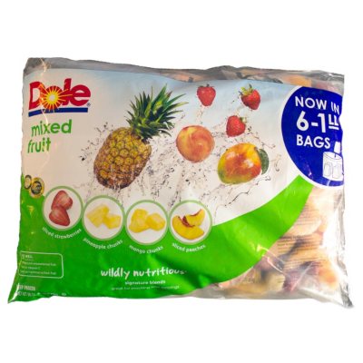 Dole® Frozen Mixed Fruit and Green Veggie Smoothie Mix - Dole