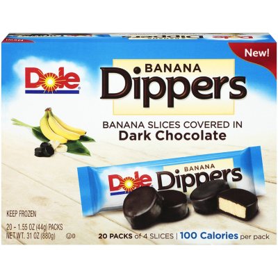 Dole Frozen Banana Dippers - 20 ct. - Sam's Club