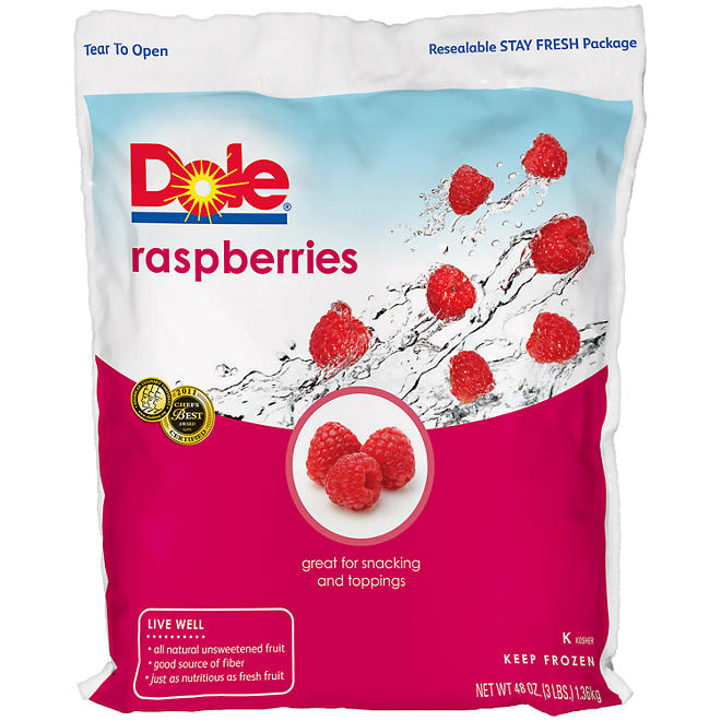 Dole® Raspberries - 48 oz.