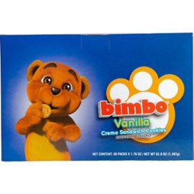 Bimbo Vanilla Creme Sandwich Cookies 30 ct.