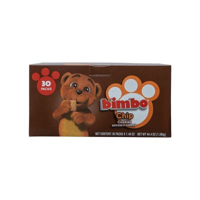 Bimbo Choco Chip Cookies (30 pk.) - Sam's Club