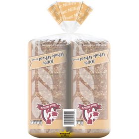 Aunt Millie's 100% Whole Wheat Bread, 24 oz., 2 pk.