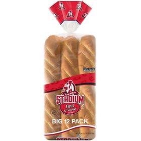 Aunt Millie's Stadium Brat & Sausage Buns, 12 ct.