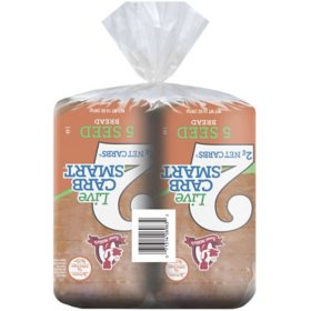 Aunt Millie's Live Carb Smart 5 Seed Bread 14 oz., 2 pk.