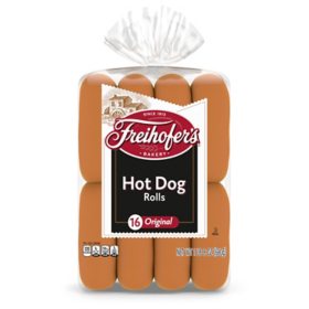 Freihofer's Original Hot Dog Rolls 24oz/16ct