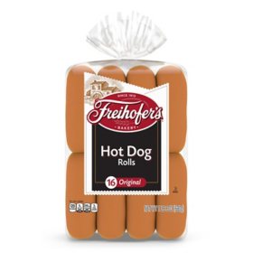 Freihofer's Original Hot Dog Rolls 24oz/16ct