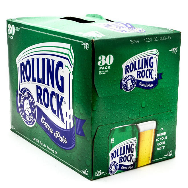 Rolling Rock Lager (12 fl. oz can, 30 pk.)