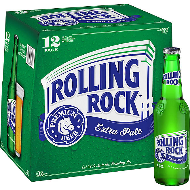 Rolling Rock Extra Pale Beer (12 fl. oz. bottle, 12 pk.)