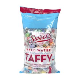 Sweet Candy Assorted Salt Water Taffy, 4 lbs.