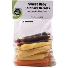 Sweet Baby Rainbow Carrots