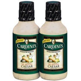 Cardini's Caesar Dressing 20 oz., 2 pk.