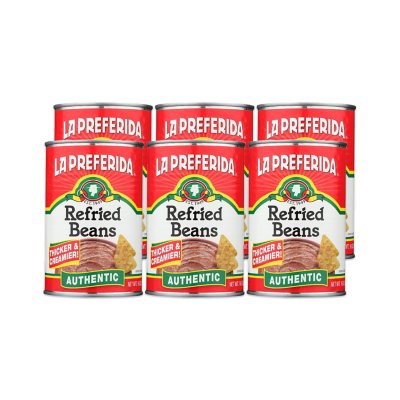 La Preferida Authentic Refried Beans (16 oz., 6 pk.) Sam's Club