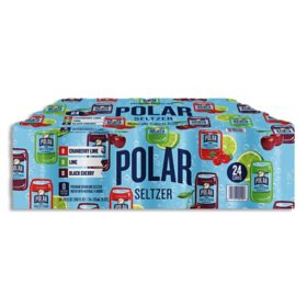 Polar Seltzer Water Variety Pack 12 fl. oz., 24 pk.