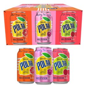 Polar Seltzer'ade Variety Pack (12 fl. oz., 24 ct.)