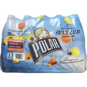 Polar Seltzer Variety Pack 1L , 15 pk.