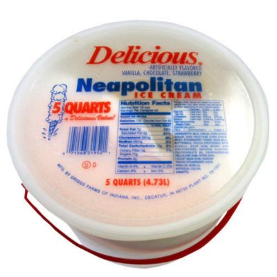 Delicious® Vanilla Ice Cream - 5 qt. bucket - Sam's Club