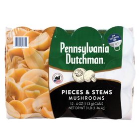 Pennsylvania Dutchman Mushrooms (4 oz., 12 pk.)
