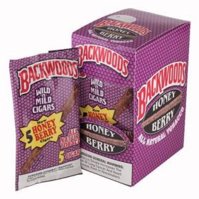 Backwoods Wild 'n Mild Cigars Honey Berry (5 ct., 8 pk.)