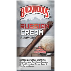 Backwoods Russian Cream Cigars 5 ct., 8 pk.
