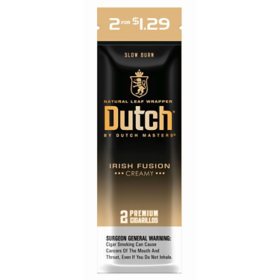 Dutch Masters Irish Fusion Cigars, Pre-Priced 2 for $1.29, 2 ct., 30 pk.