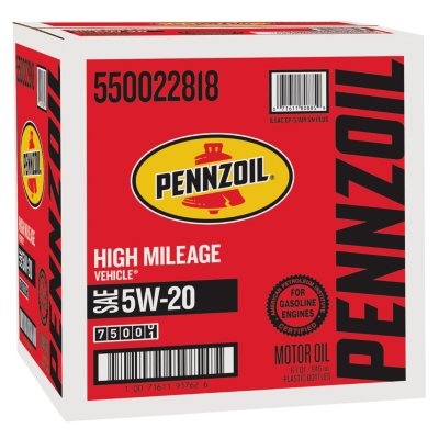 UPC 071611808859 product image for Pennzoil High Mileage SAE 5W-20 Motor Oil | upcitemdb.com