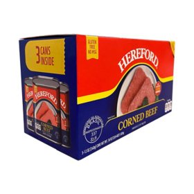 HEREFORD Corned Beef 12 oz., 3 pk.