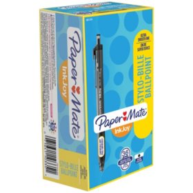 Paper Mate InkJoy  300RT Ballpoint Pen, 1mm, Black, 36pk.