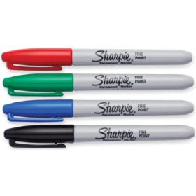 Sharpie Permanent Marker, Fine Tip, Assorted Colors, 36 pk.