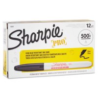 Sharpie Industrial Permanent Marker, Black (Fine, 12 ct.)